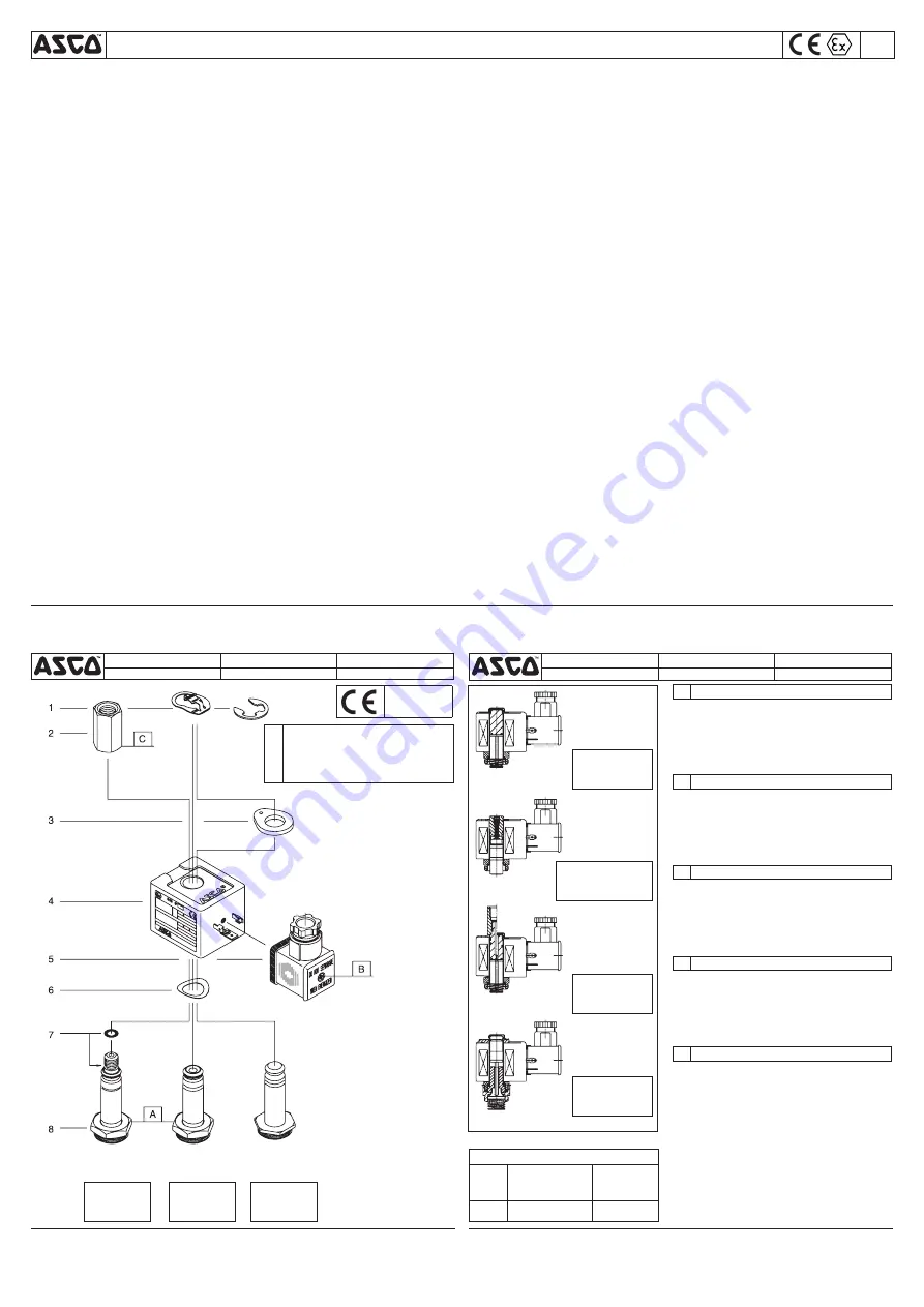 Asco SCDU-M Series Installation And Maintenance Instructions Manual Download Page 1