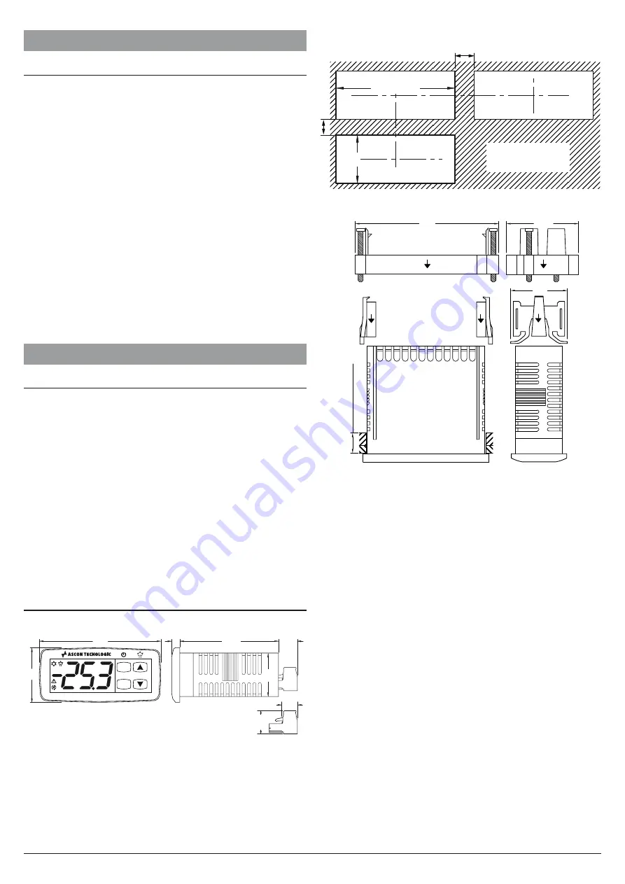 Ascon tecnologic e31 Series Operating Instructions Manual Download Page 4