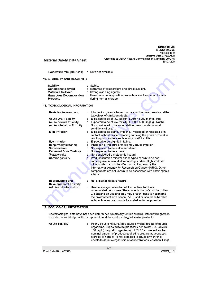 ASEA AC55LC-3 Operation Manual Download Page 66