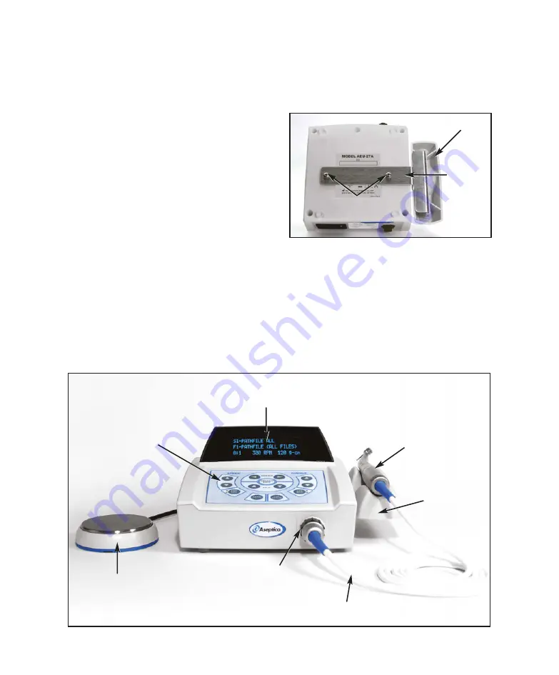 Aseptico AEU-27A Operation And Maintenance Instruction Manual Download Page 6