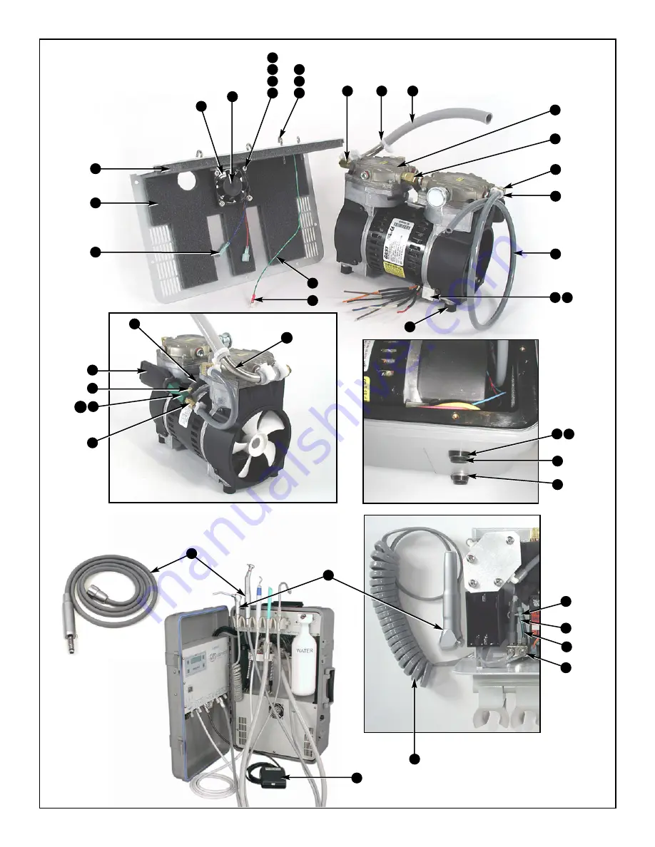 Aseptico AEU-425CF Operation, Service Manual & Parts List Download Page 14