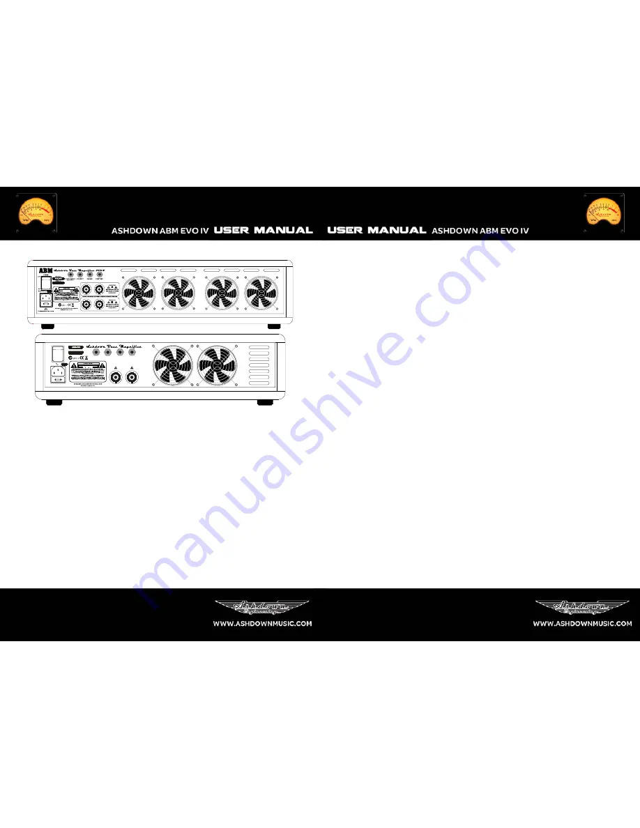 Ashdown ABM-EVO-IV-600H User Manual Download Page 4