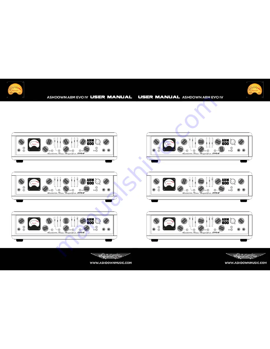 Ashdown ABM-EVO-IV-600H User Manual Download Page 6