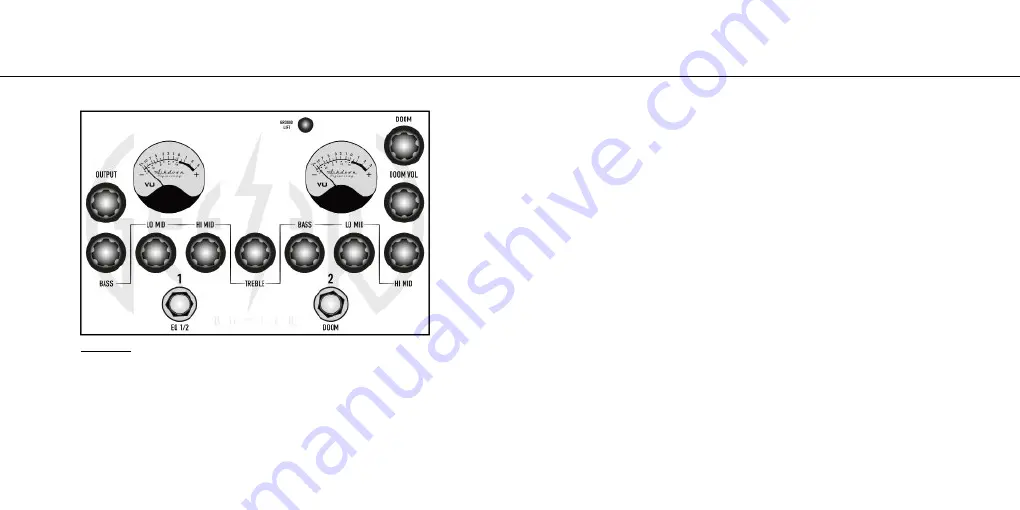 Ashdown Geezer Buttler Pedal of Doom User Manual Download Page 3