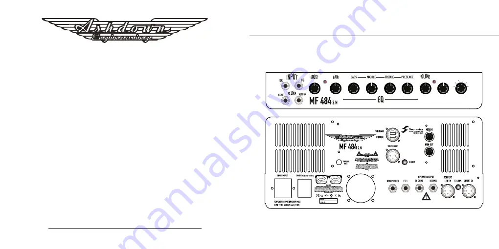 Ashdown MF 484 2.N User Manual Download Page 27