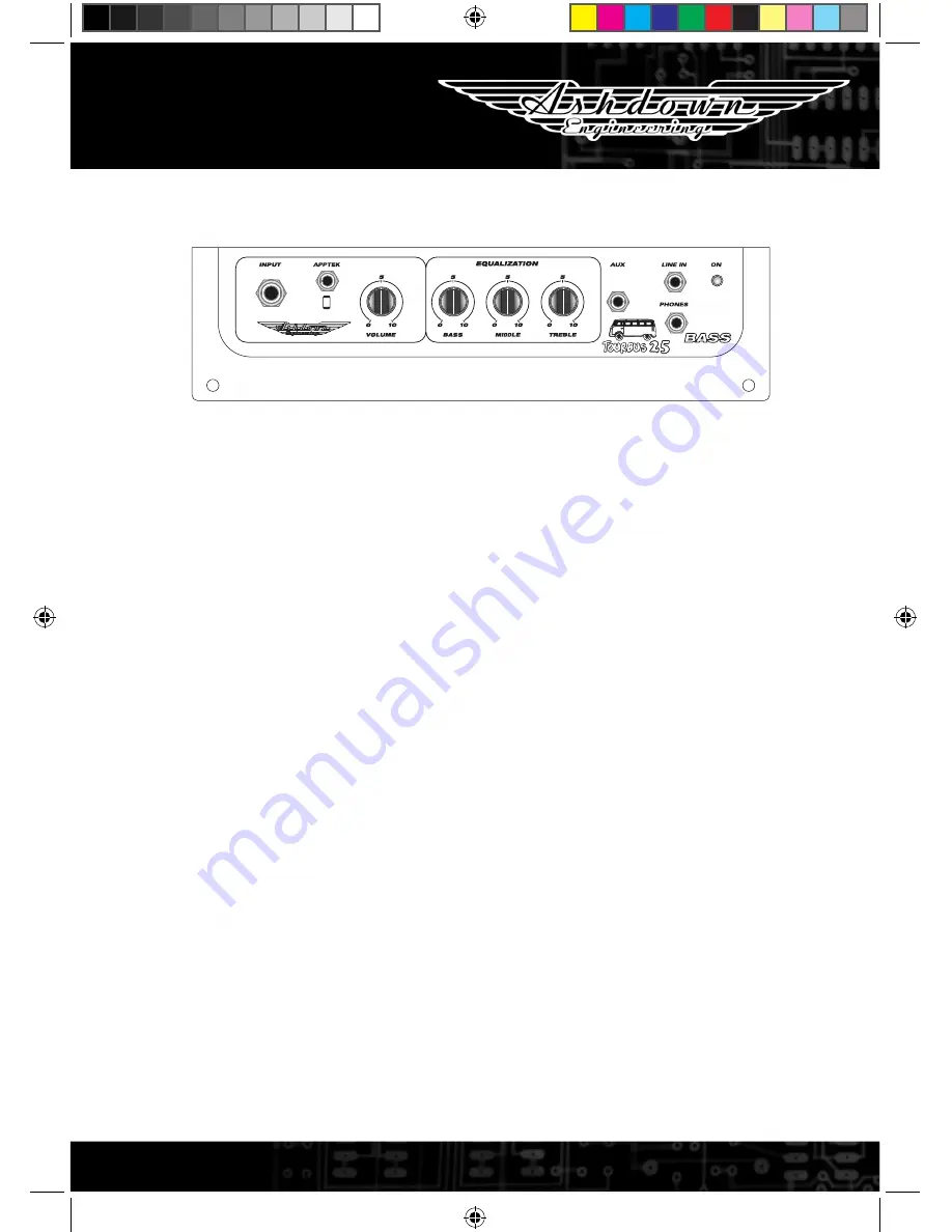 Ashdown TOURBUS-25 User Manual Download Page 2