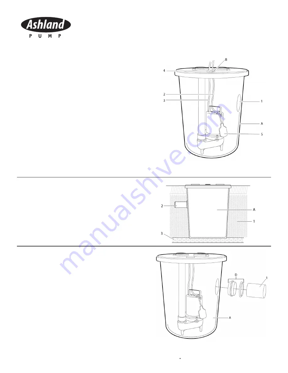 Ashland Pump SW40WB2424 Скачать руководство пользователя страница 4