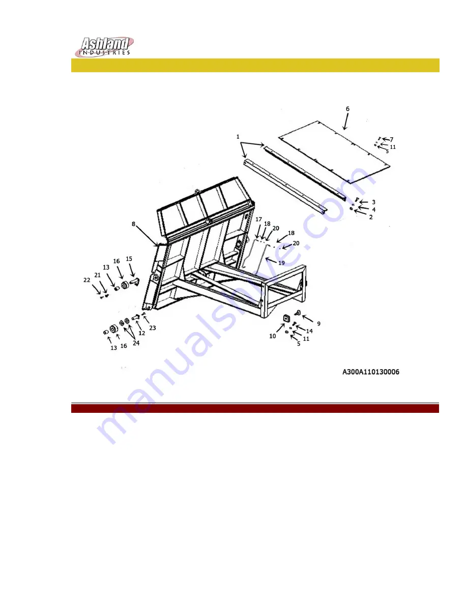 Ashland I-130XL2 Parts Manual Download Page 12