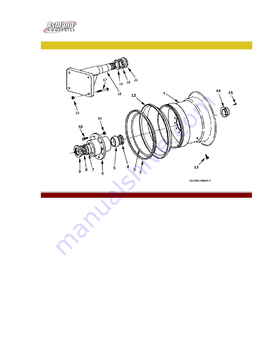 Ashland I-130XL2 Parts Manual Download Page 17