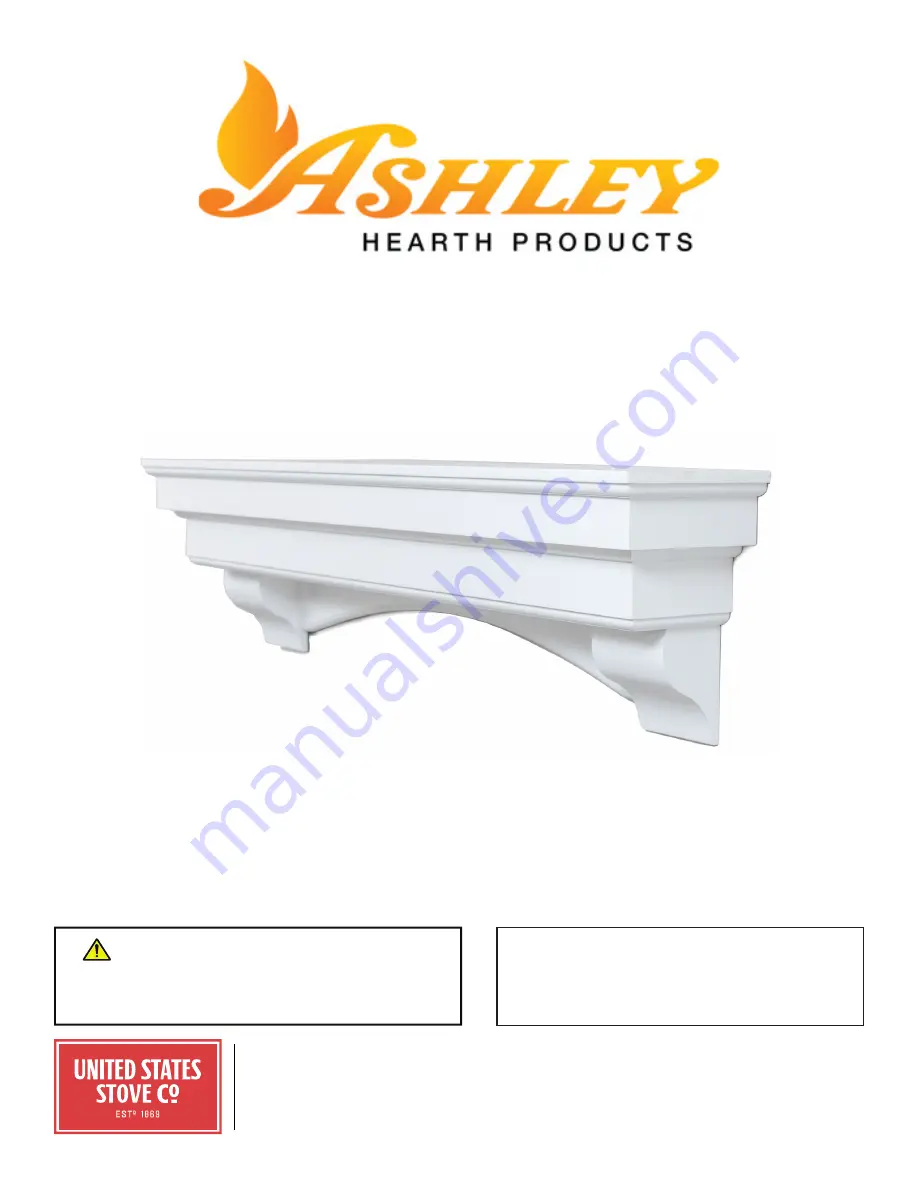 Ashley ASHTRMK-W Assembly And Installation Manual Download Page 1