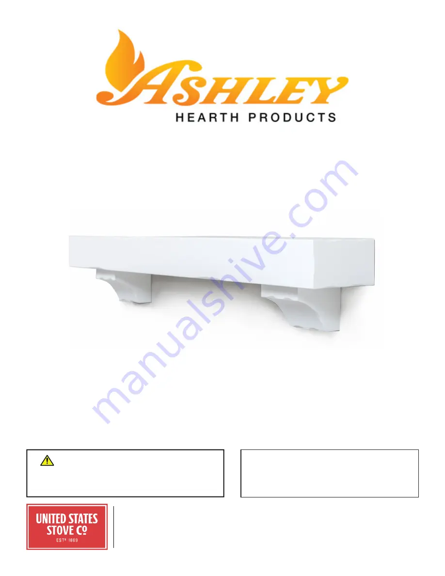 Ashley ASHWVMK-W Assembly And Installation Manual Download Page 1