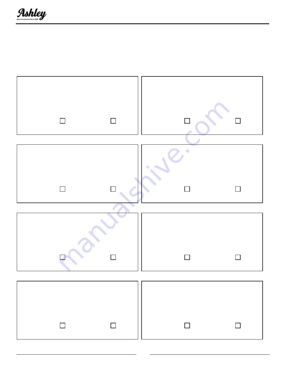 Ashley AW3200E-P Owner’S Instruction And Operation Manual Download Page 20