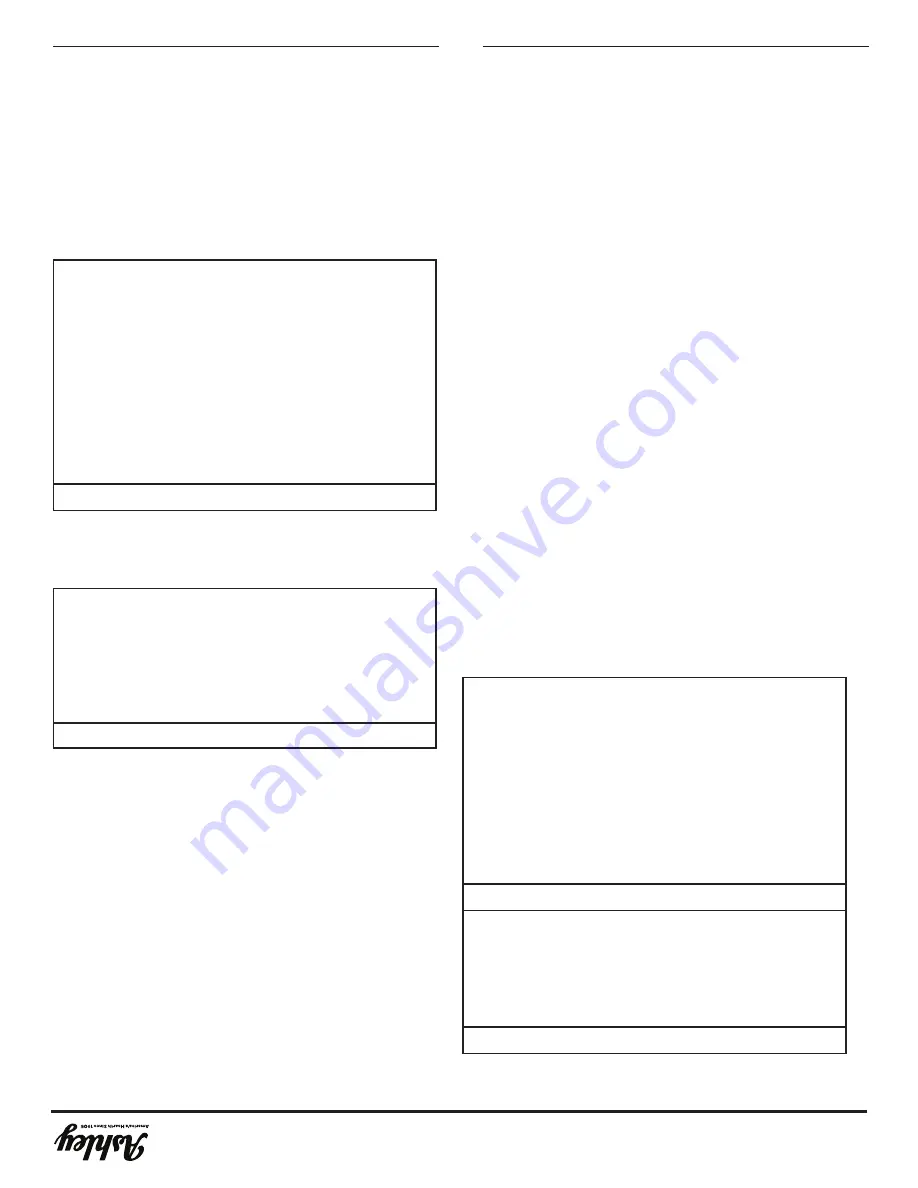 Ashley AW3200E-P Owner’S Instruction And Operation Manual Download Page 26