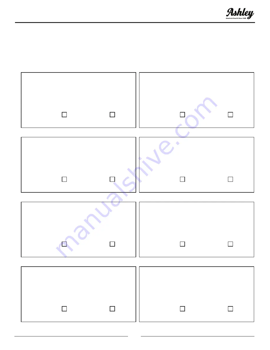 Ashley BCAC Owner’S Instruction And Operation Manual Download Page 23