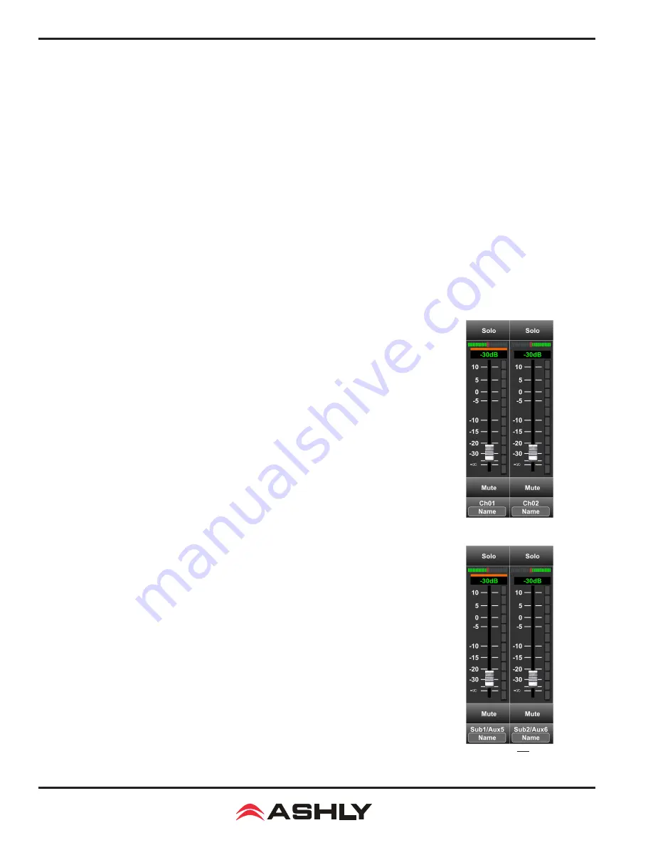 Ashly digiMix24 Operating Manual Download Page 18