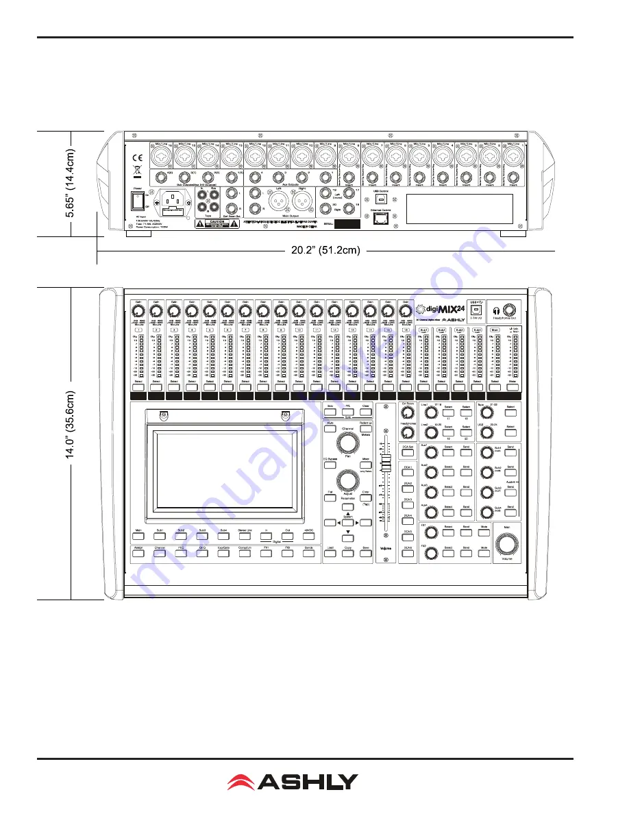 Ashly digiMix24 Operating Manual Download Page 32