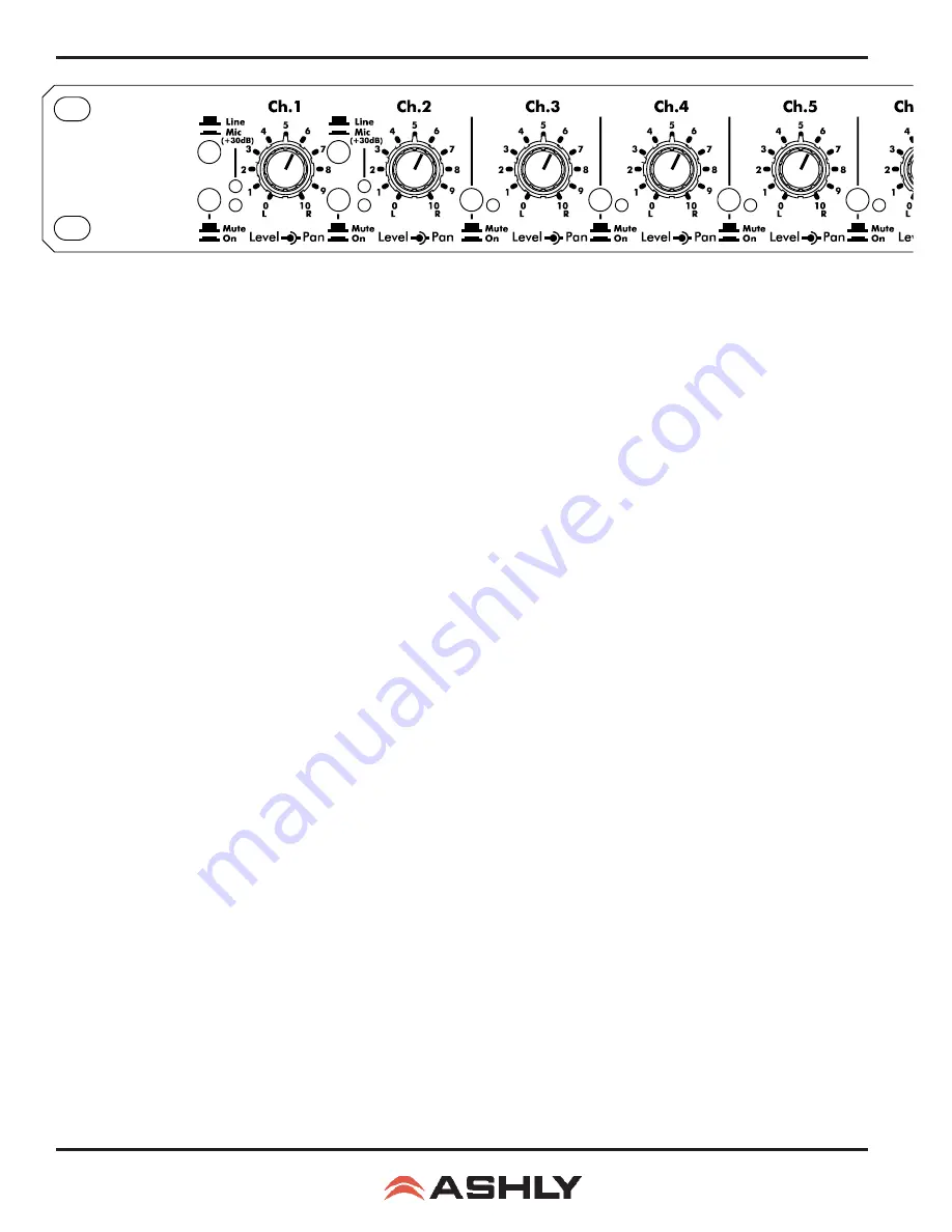 Ashly LX-308B Operating Manual Download Page 2