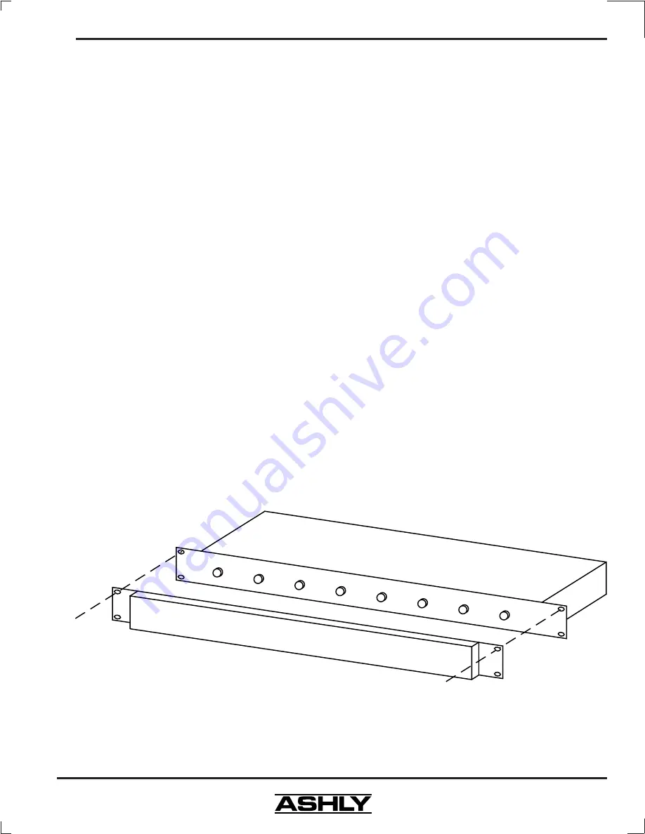 Ashly MQX-1310 Operating Manual Download Page 3