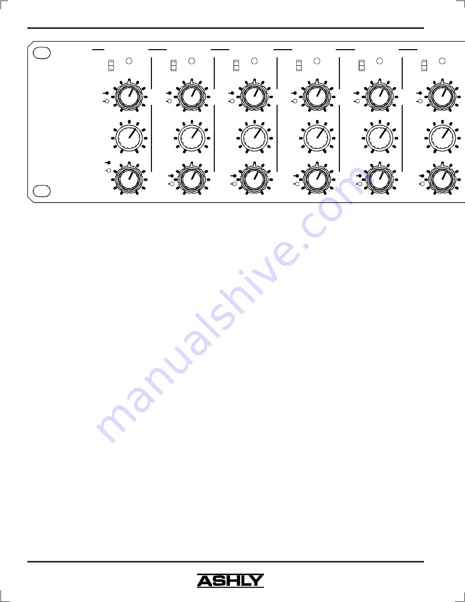 Ashly MX-406 Operating Manual Download Page 4