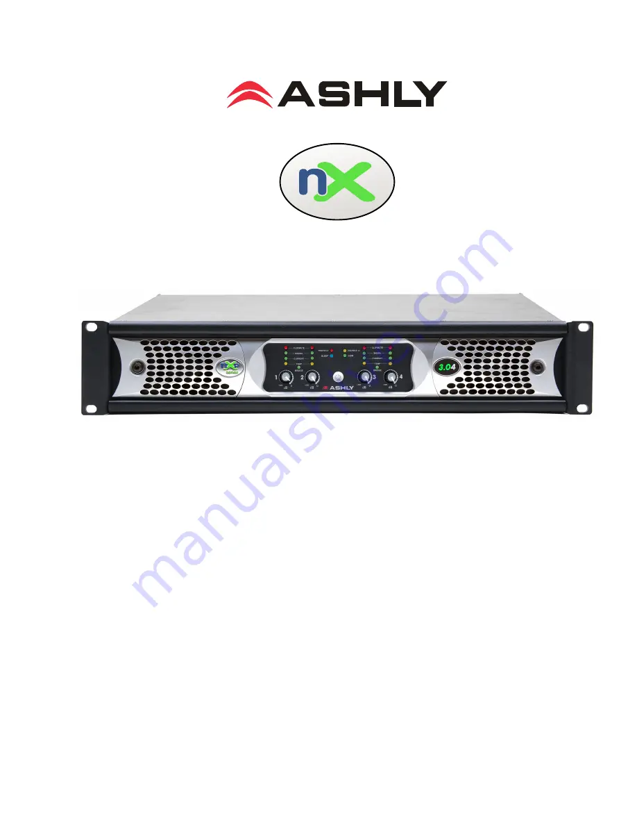 Ashly nX Operating Manual Download Page 1