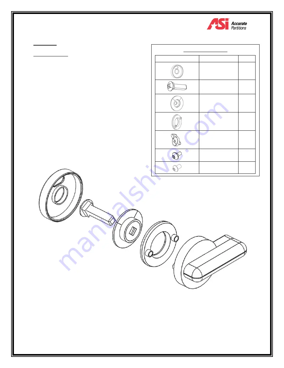 ASI ALPACO ELEGANCE Installation Instructions Manual Download Page 12