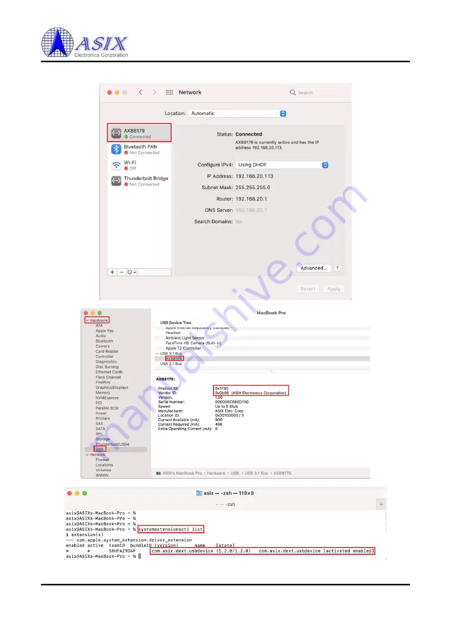 ASIX AX88178A Quick Installation Manual Download Page 8