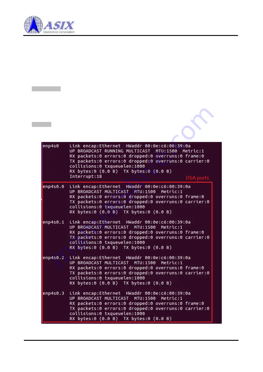 ASIX AXM57104 User Manual Download Page 20