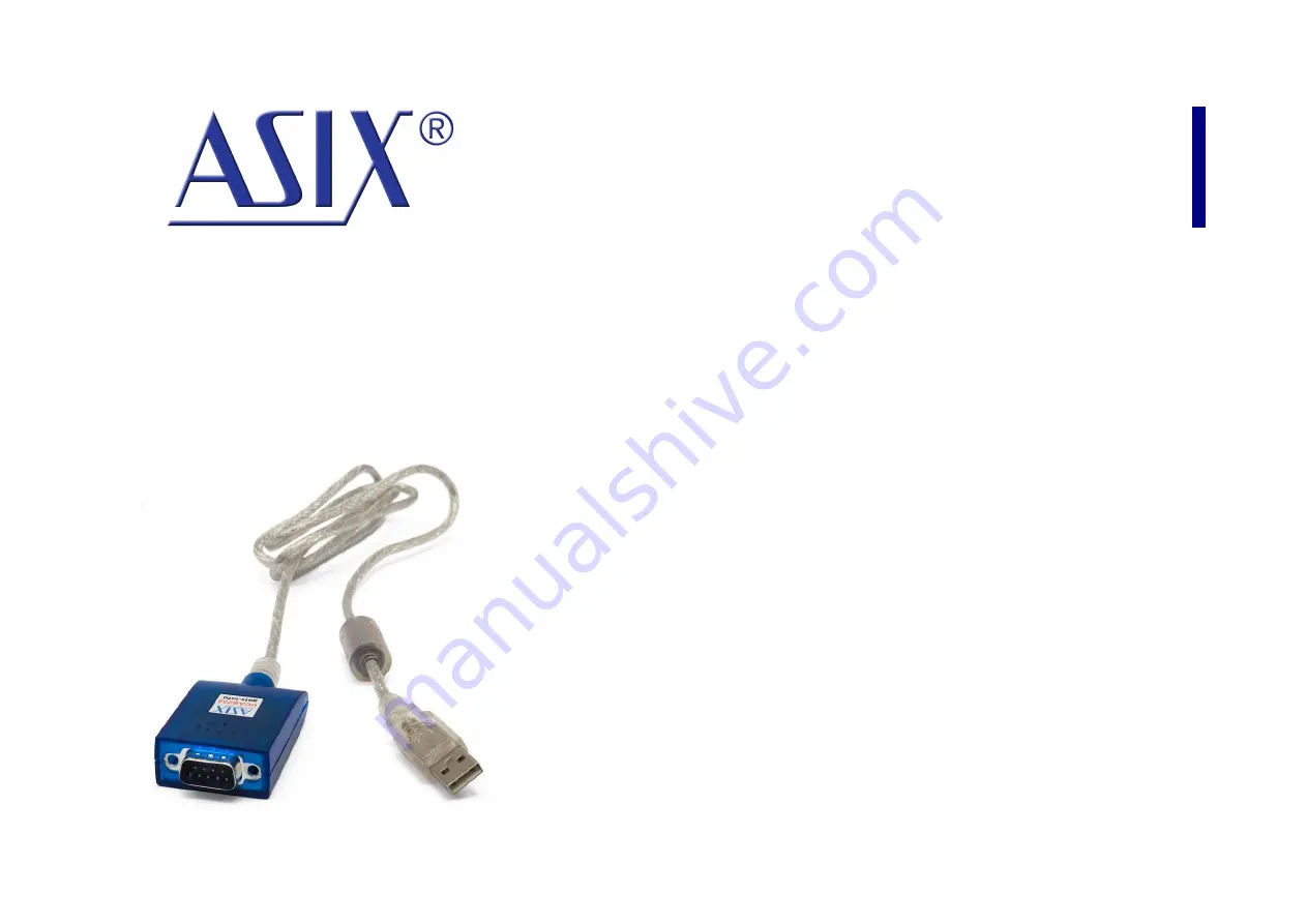 ASIX UCAB232 Reference Manual Download Page 1