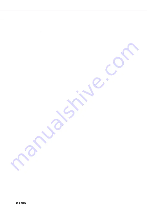 Asko RF31831I Instructions For Use Manual Download Page 6