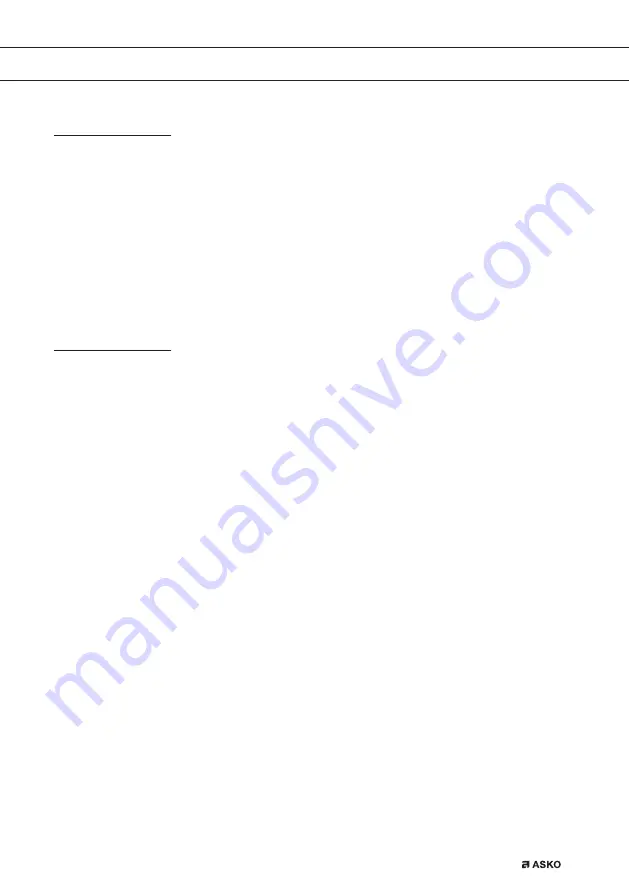 Asko RF31831I Instructions For Use Manual Download Page 27