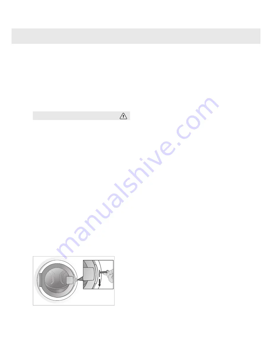 Asko W6864W ECO Operating Instructions Manual Download Page 21