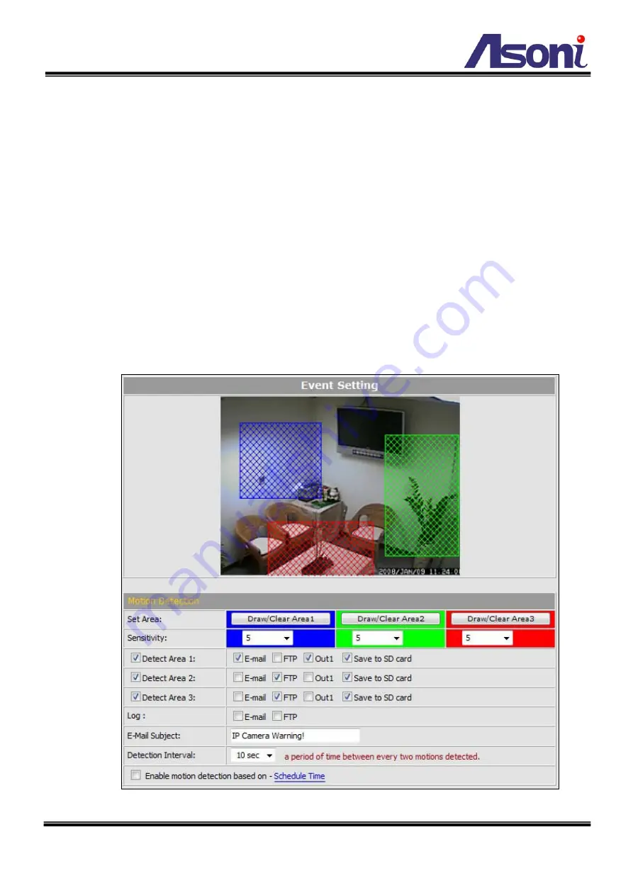 Asoni CAM624M User Manual Download Page 42