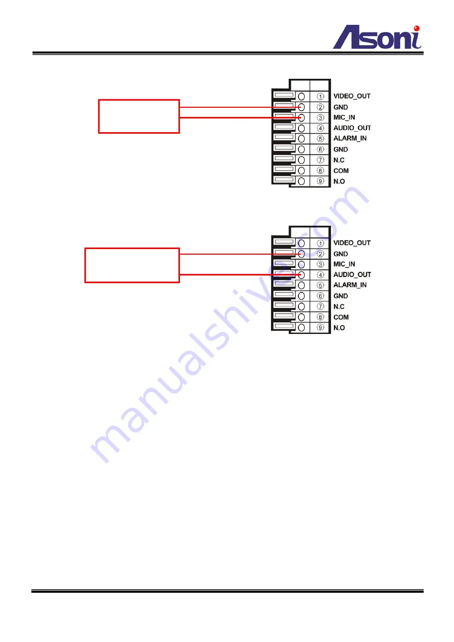 Asoni CAM649MA User Manual Download Page 9