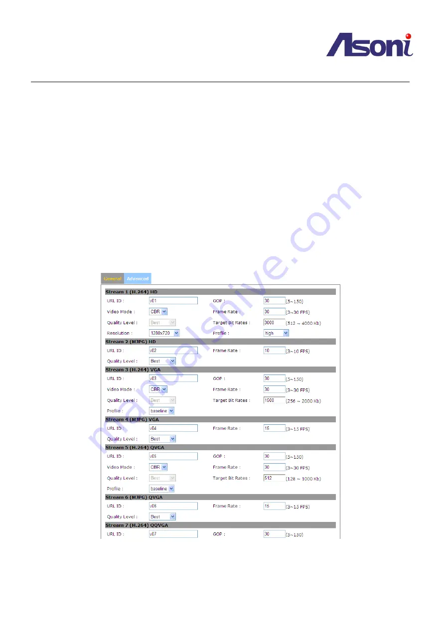 Asoni CAM728MIR User Manual Download Page 19