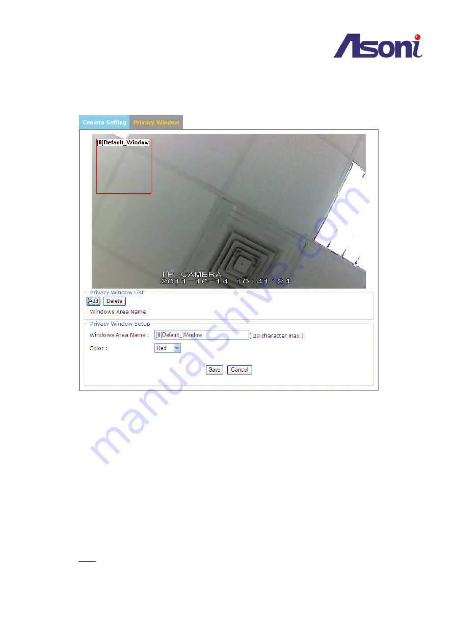 Asoni CAM728MIR User Manual Download Page 25