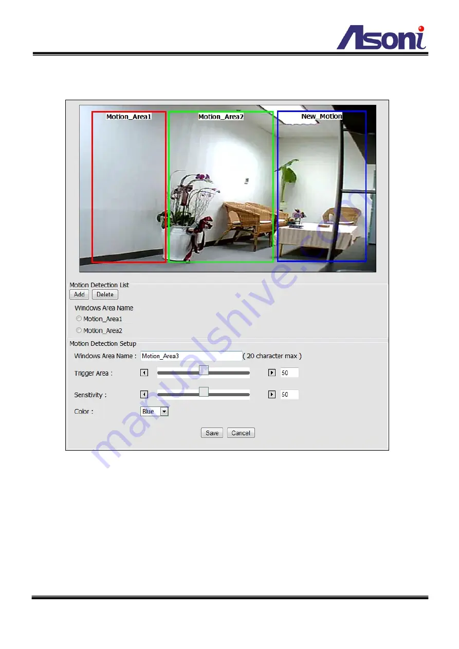 Asoni CAM741H-PoE-P User Manual Download Page 41