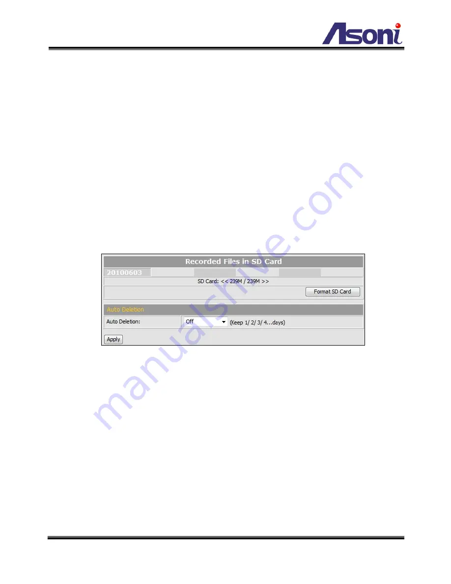 Asoni SVR610 User Manual Download Page 55