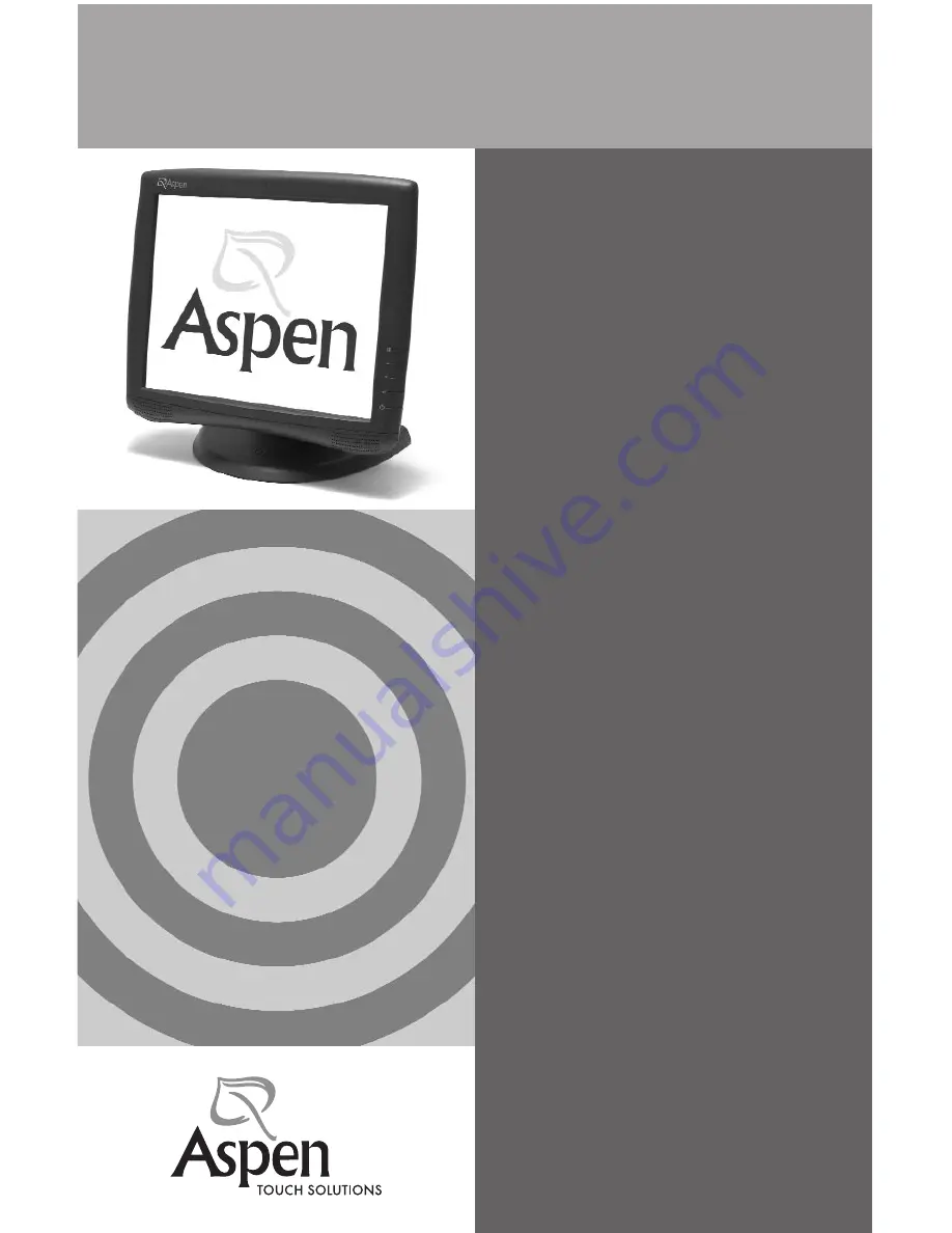 Aspen Touch Solutions ATM-173R Series Скачать руководство пользователя страница 1