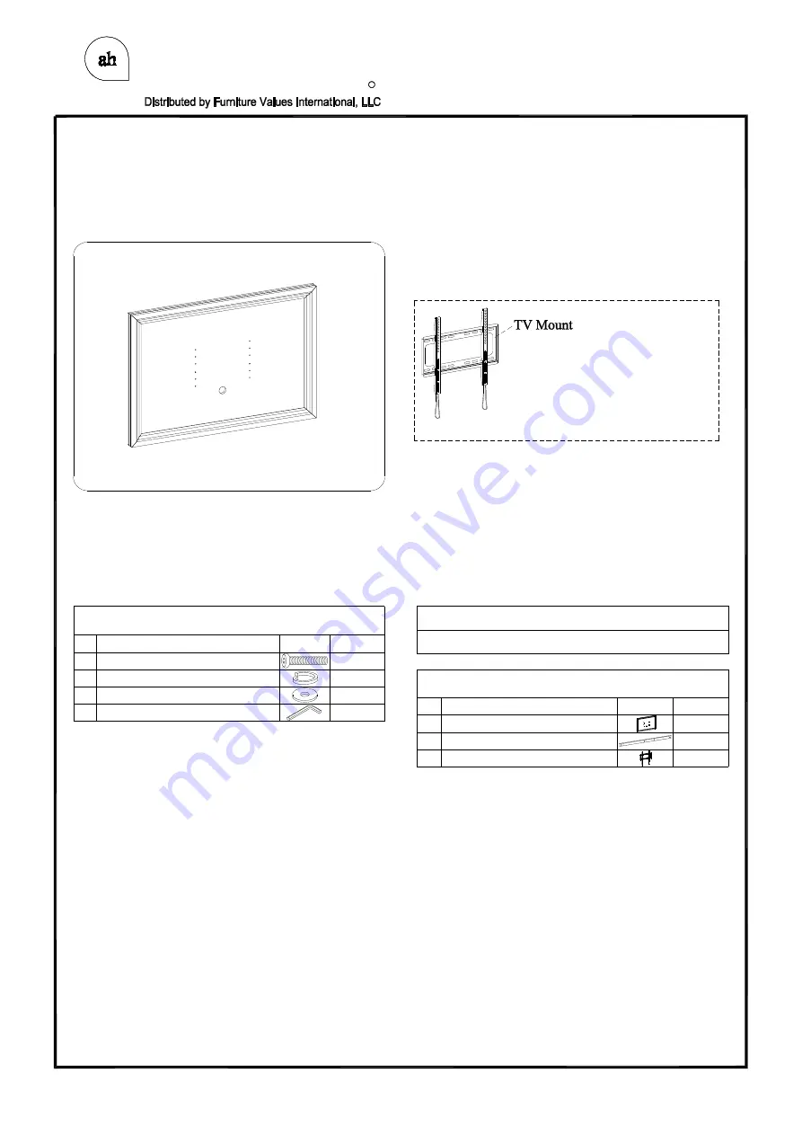 aspenhome I07-487-WBR Скачать руководство пользователя страница 2