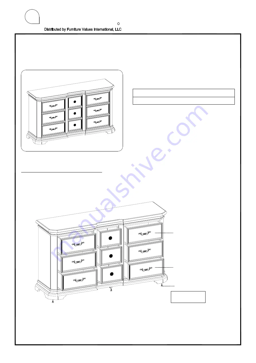 aspenhome I206-454 Assembly Instructions Download Page 1