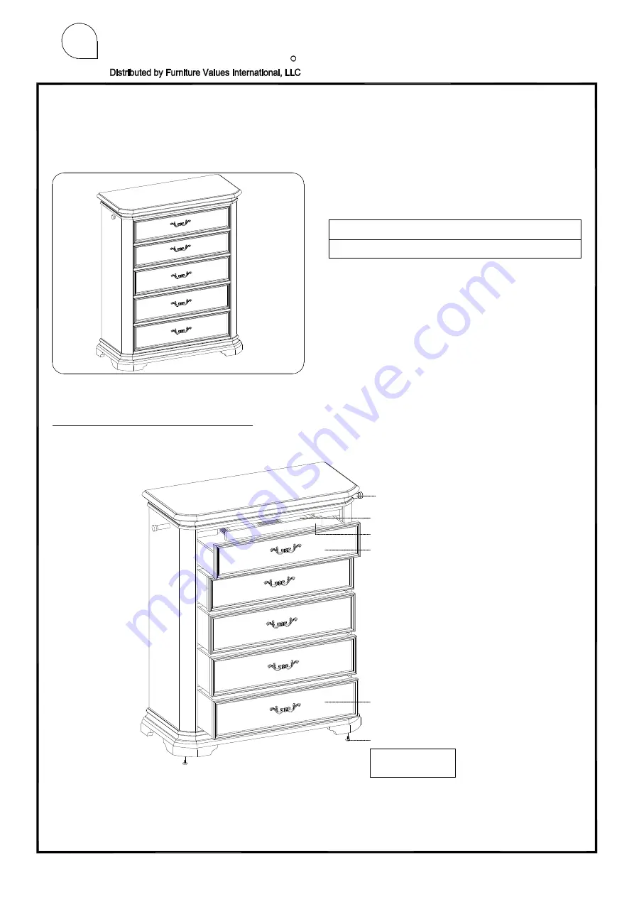 aspenhome I206-456 Assembly Instructions Download Page 1