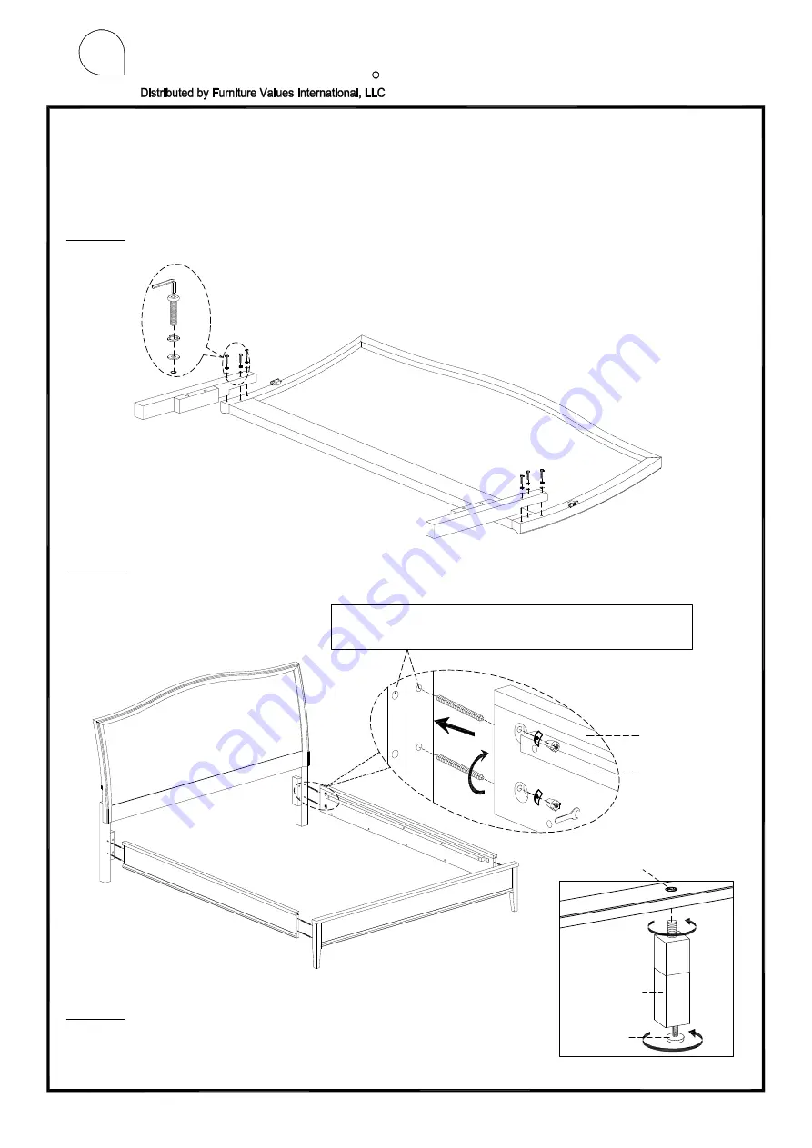 aspenhome I218-402-SHL Assembly Instructions Manual Download Page 8