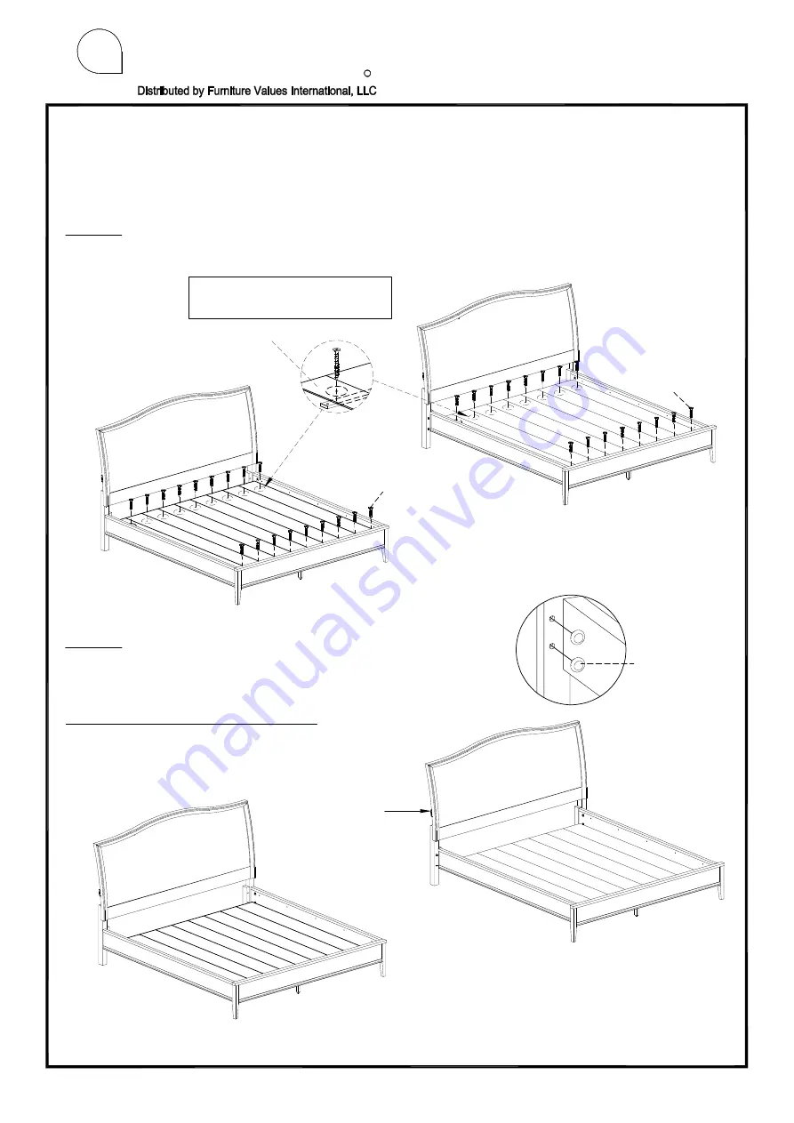 aspenhome I218-402-SHL Assembly Instructions Manual Download Page 12