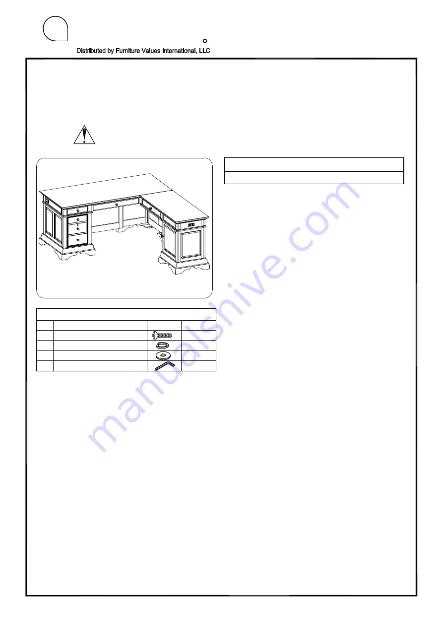 aspenhome I224-307 Скачать руководство пользователя страница 1