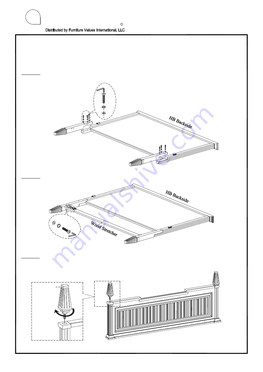 aspenhome I249-402-TAL Assembly Instructions Manual Download Page 2