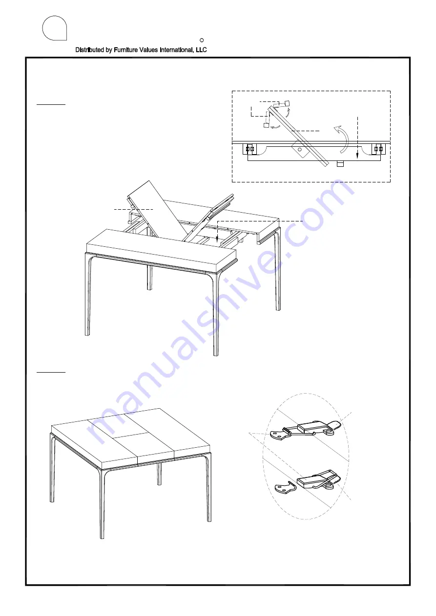 aspenhome I256-6052 Assembly Instructions Manual Download Page 3