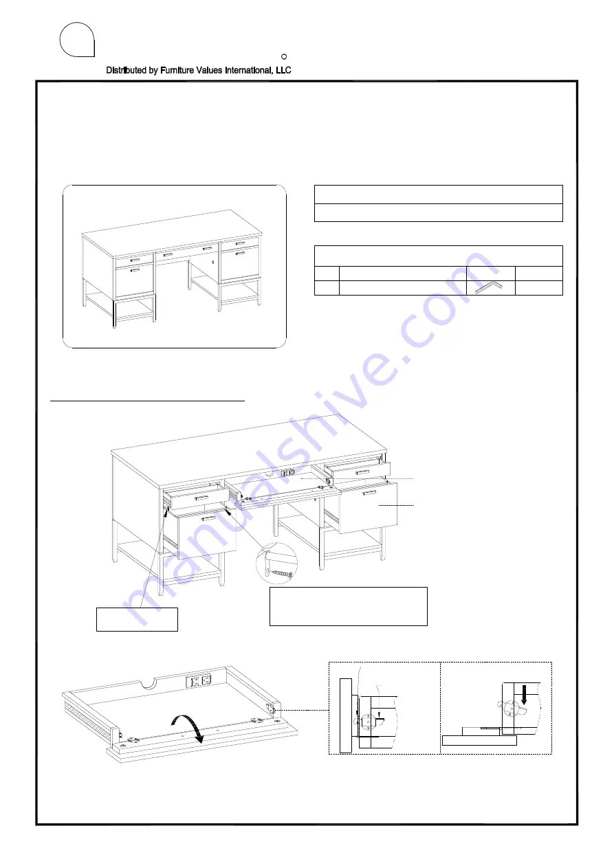 aspenhome I287-371 Скачать руководство пользователя страница 1