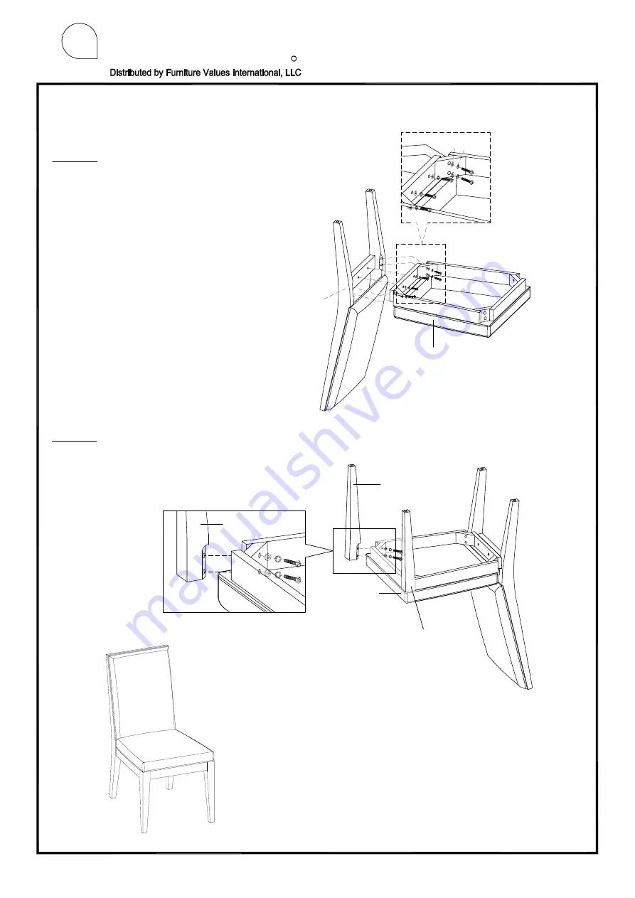 aspenhome I318-6030 Assembly Instructions Download Page 4