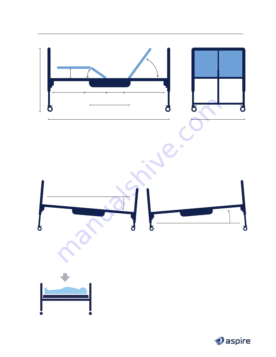 Aspire Community & Homecare Bed Range User Manual Download Page 23