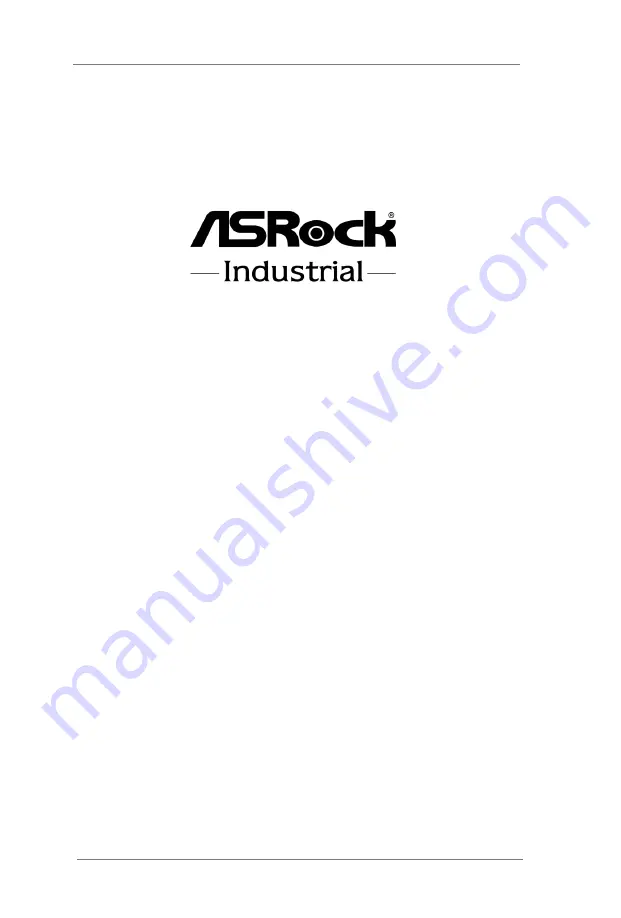 ASRock Industrial IMB-1711 Скачать руководство пользователя страница 1